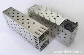 SFP 1x1光纖連接器插座塑料制品 性能優勢與銷售前景